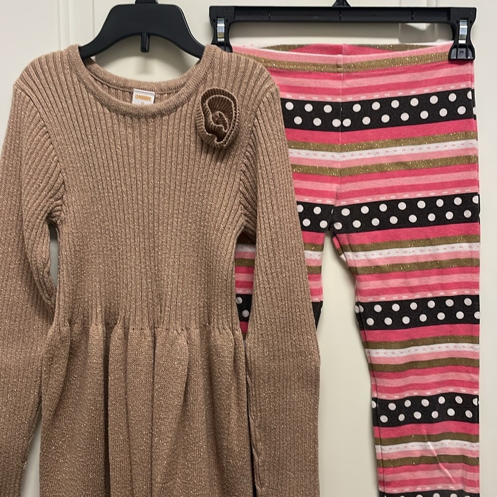 Girls sweater dress